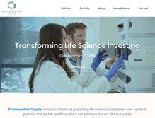 Tablet Screenshot of bio-innovation.com